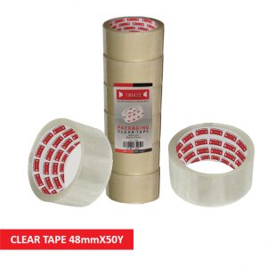 CLEAR TAPE 48MM X 50Y