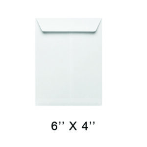 Envelope 6''x 4'' White (Box=500Pcs)