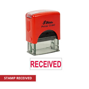 STAMP RECEIVED SHINY