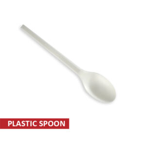 PLASTIC SPOON SET 16.5 CM