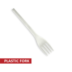 PLASTIC FORK SET 16.5 CM