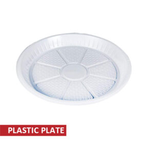 PLASTIC PLATE SET 26 CM