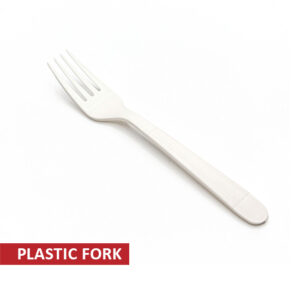 PLASTIC FORK SET HEAVY DUTY 16.5 CM