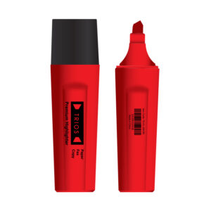 HIGHLIGHTER RED TRIOS