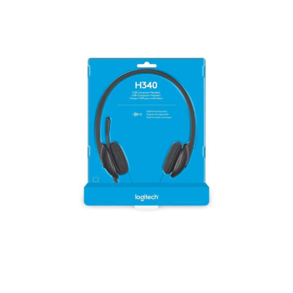 Logitech H340 Computer Headset - Triosqatar