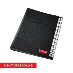SIGNATURE BOOK A-Z