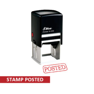 STAMP POSTED SHINY