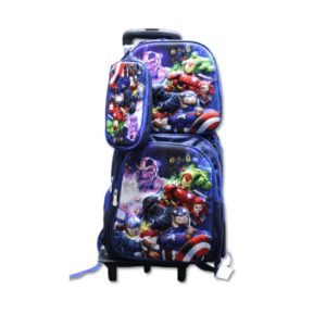 School Bag With Trolley Avengers