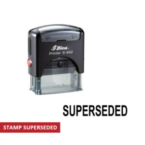 STAMP SUPERSEDED SHINY