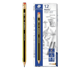 Pencil with Rubber Tip - Staedtler (Pack of 12 Pcs)
