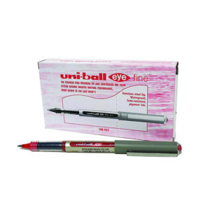 Uni-Ball Eye Fine UB-157 Red (0.7) Pen (Pkt=12Pcs)