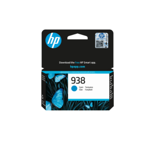 HP 938 Cyan Original Ink Cartridge (4S6X5PE)