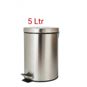 STAINLESS STEEL DUSTBIN 5LTR-T
